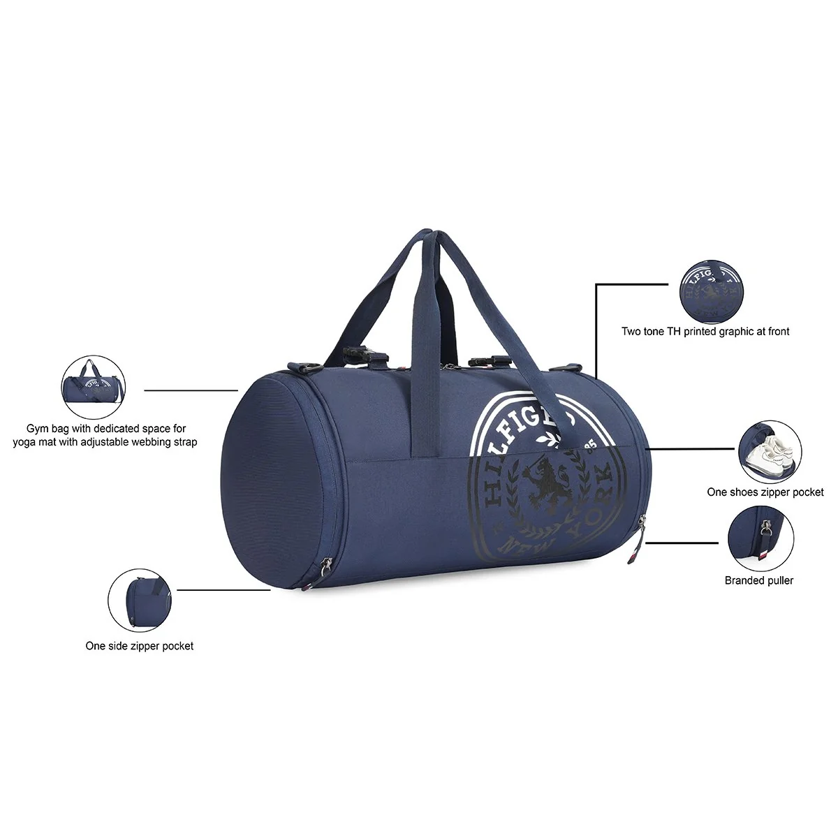 Tommy Hilfiger Stalin Gym Bag - Image 3