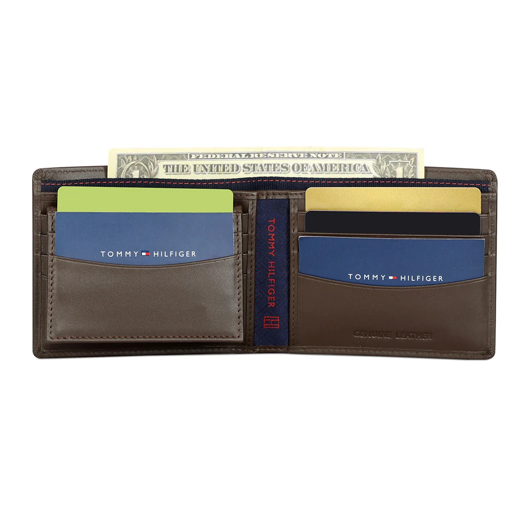 Tommy Hilfiger Stallion Men's Leather Passcase Wallet - Image 19