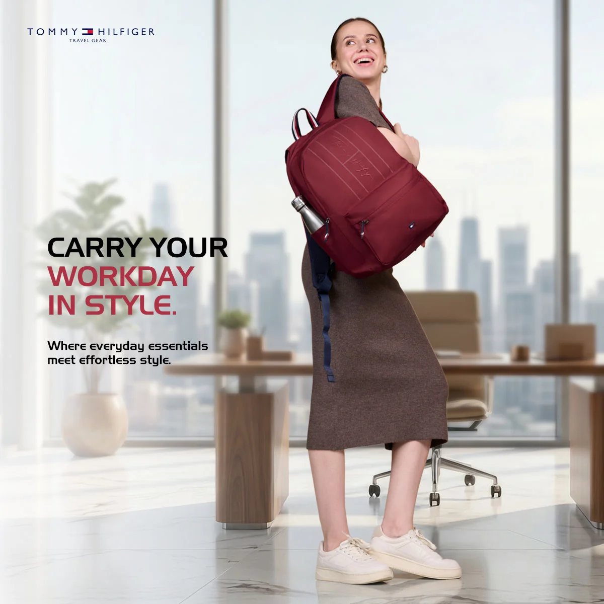 Tommy Hilfiger Stratton Non Laptop Backpack - Image 4