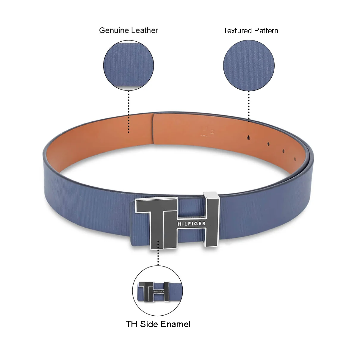 Tommy Hilfiger Struer Men's Reversible Leather Belt - Image 16