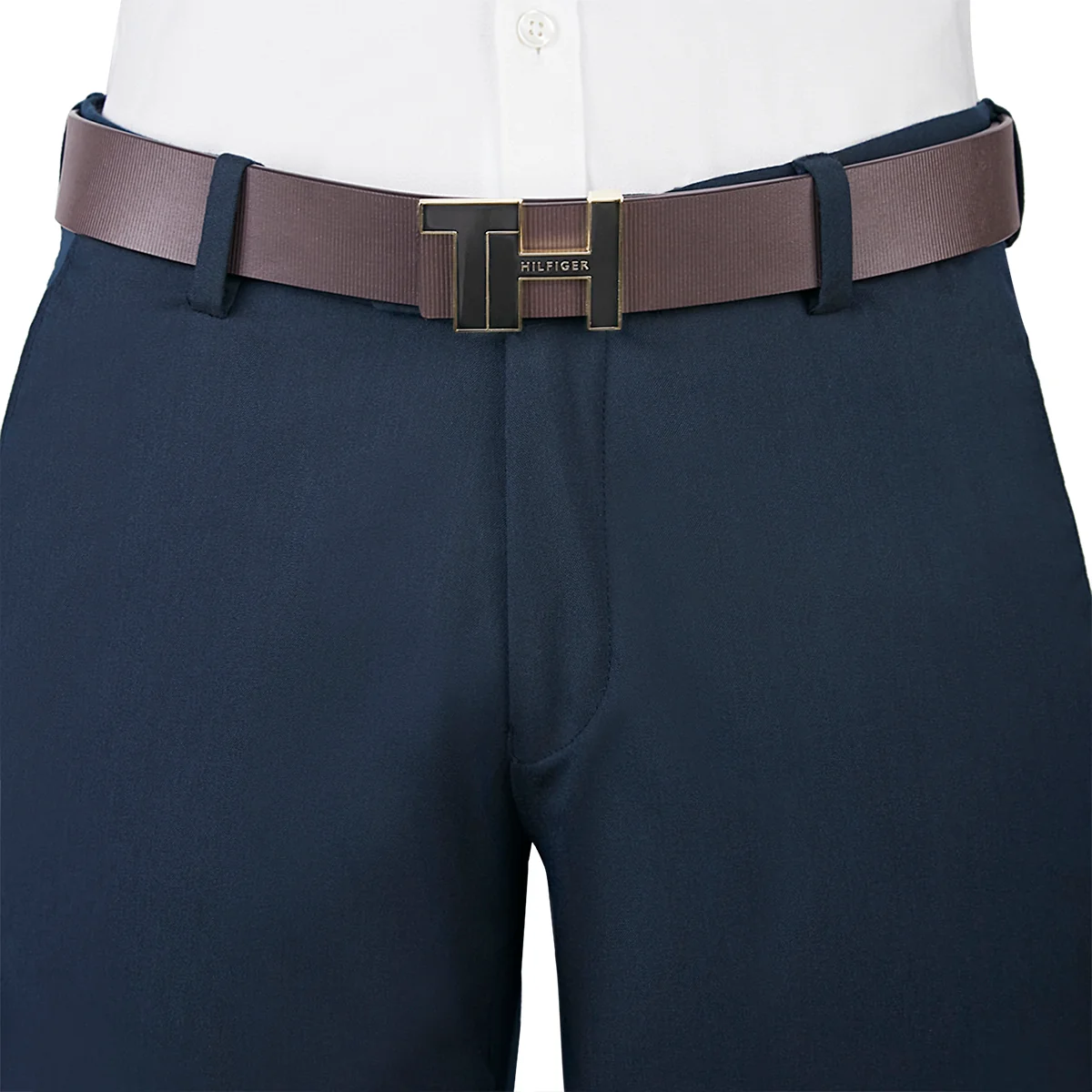 Tommy Hilfiger Struer Men's Reversible Leather Belt - Image 6
