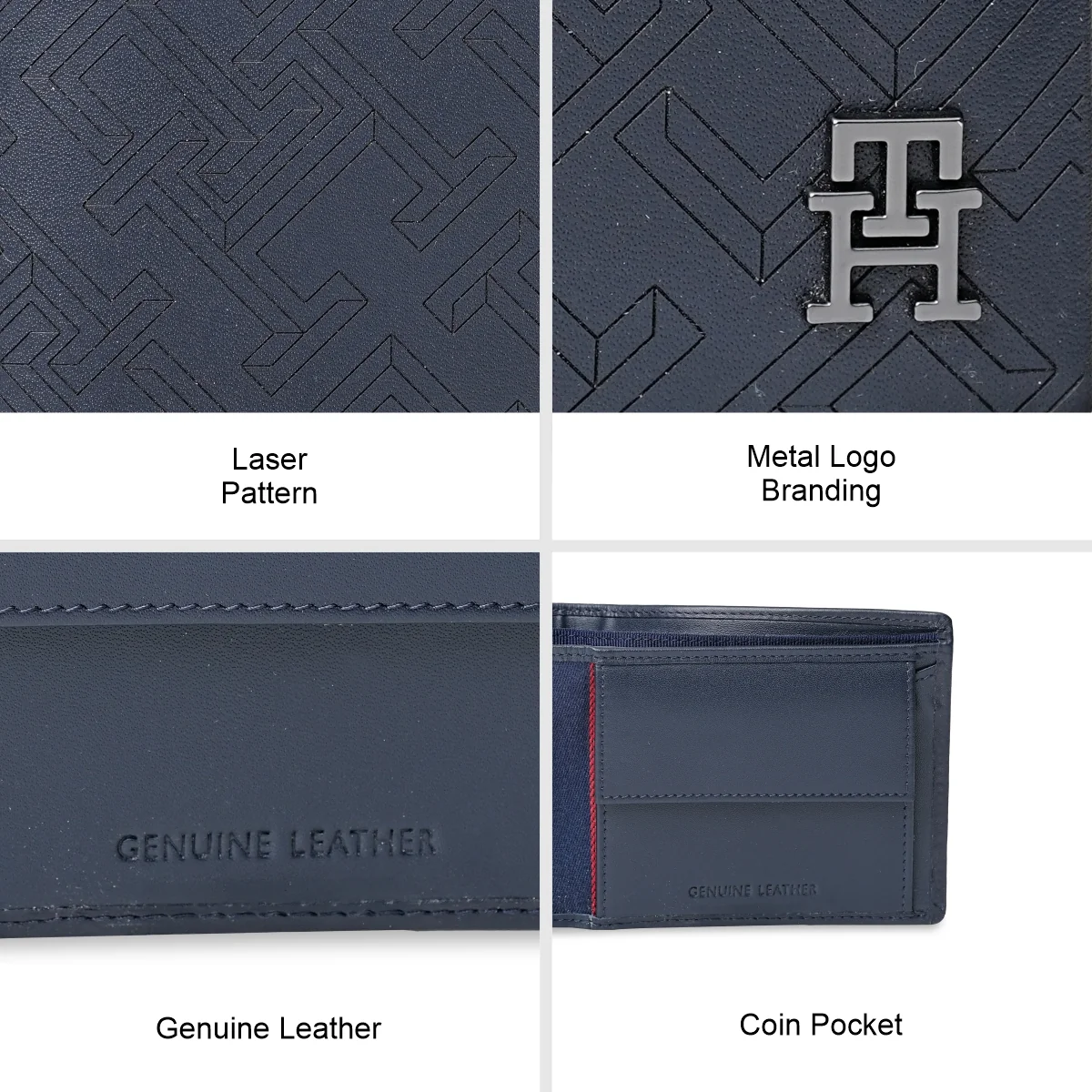 Tommy Hilfiger Tavros Men's Global Coin Wallet - Image 7