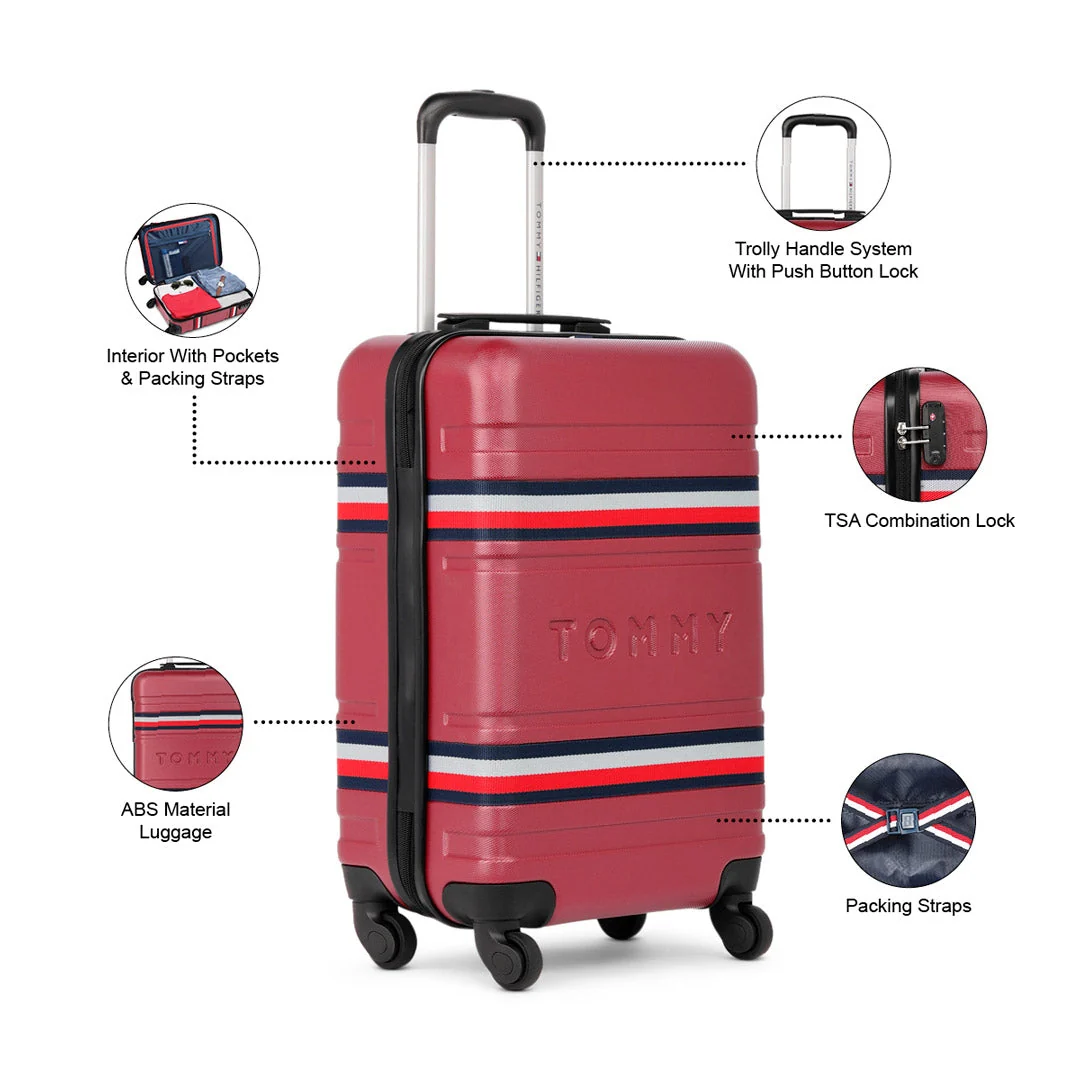 Tommy Hilfiger Thames Plus Unisex ABS Hard Luggage - Image 4