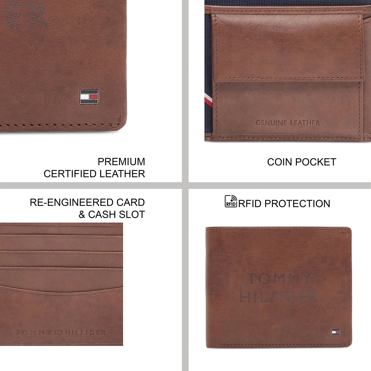 Tommy Hilfiger Thasos Men's Global Coin Wallet - Image 8