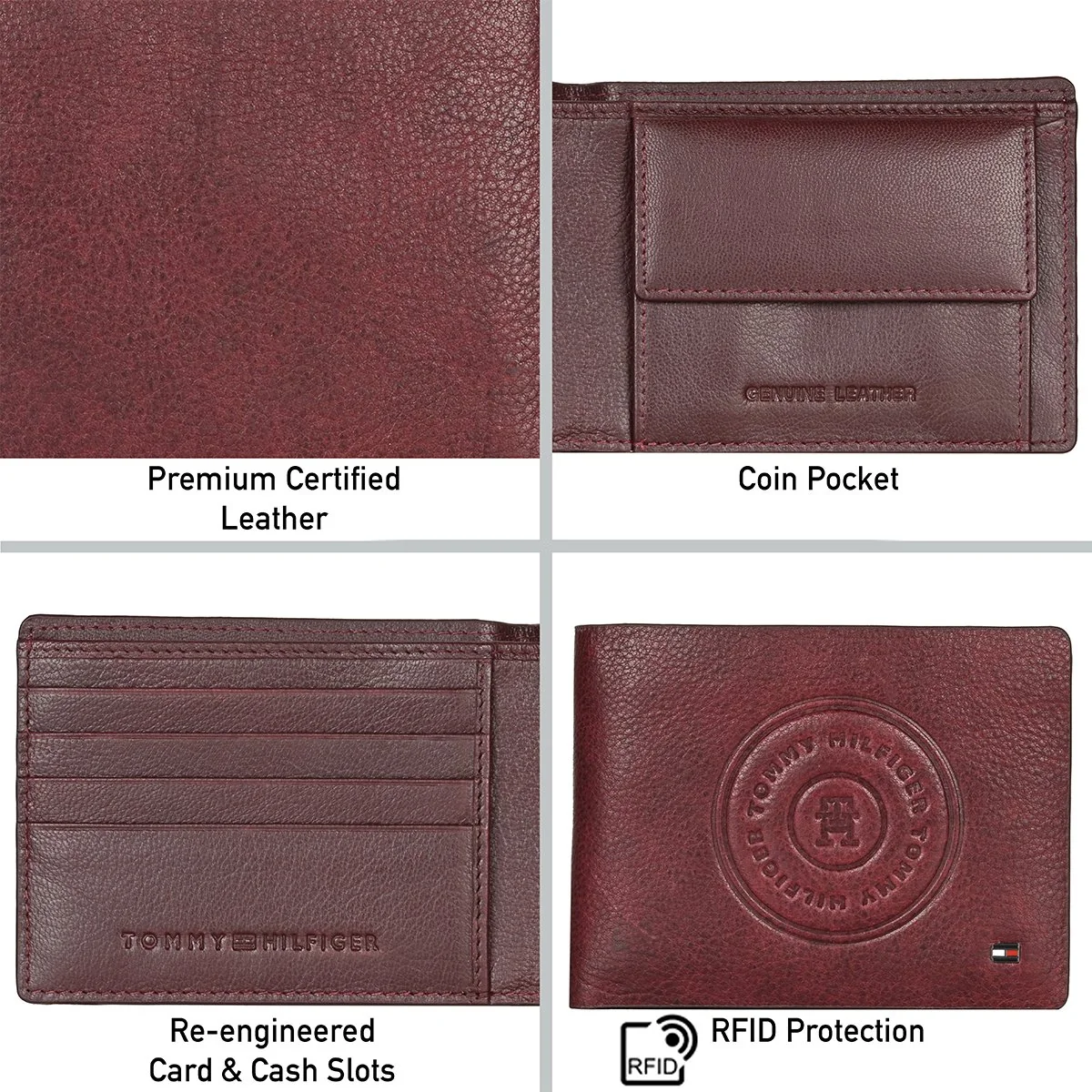 Tommy Hilfiger Toluca Men's Global Coin Wallet - Image 8