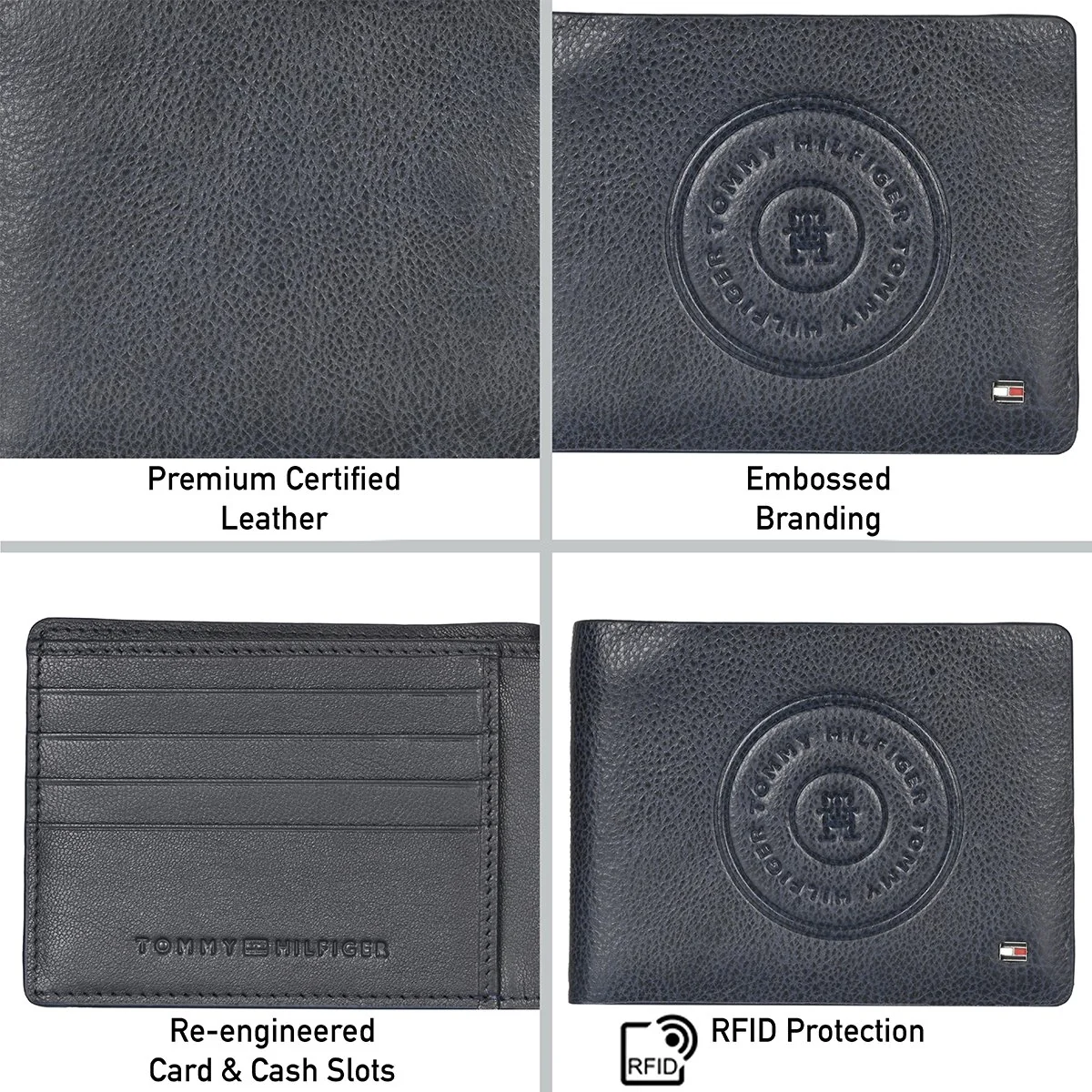 Tommy Hilfiger Toluca Men's Slimfold Wallet - Image 8
