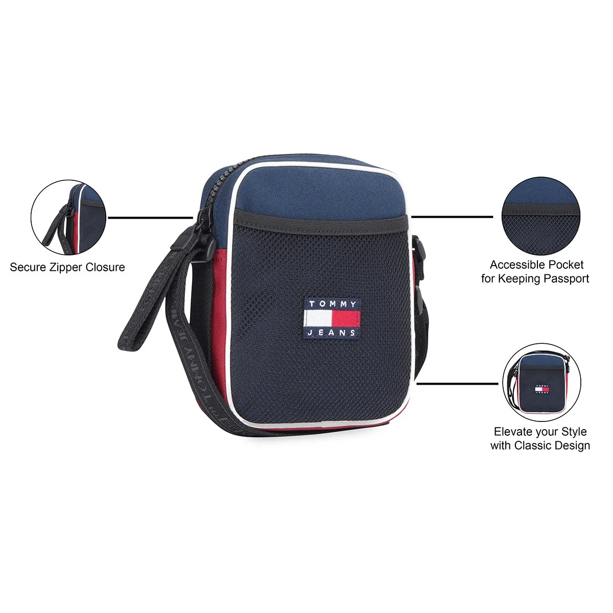 Tommy Hilfiger Calceta Reporter Bag - Image 4