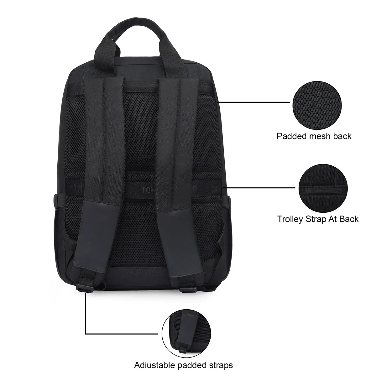 Tommy Hilfiger Hornet Laptop Backpack - Image 6
