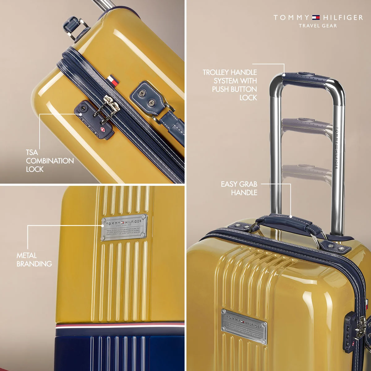 Tommy Hilfiger Twins Pro Hard Luggage - Image 5