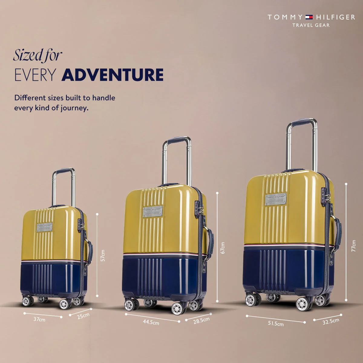 Tommy Hilfiger Twins Pro Hard Luggage - Image 7