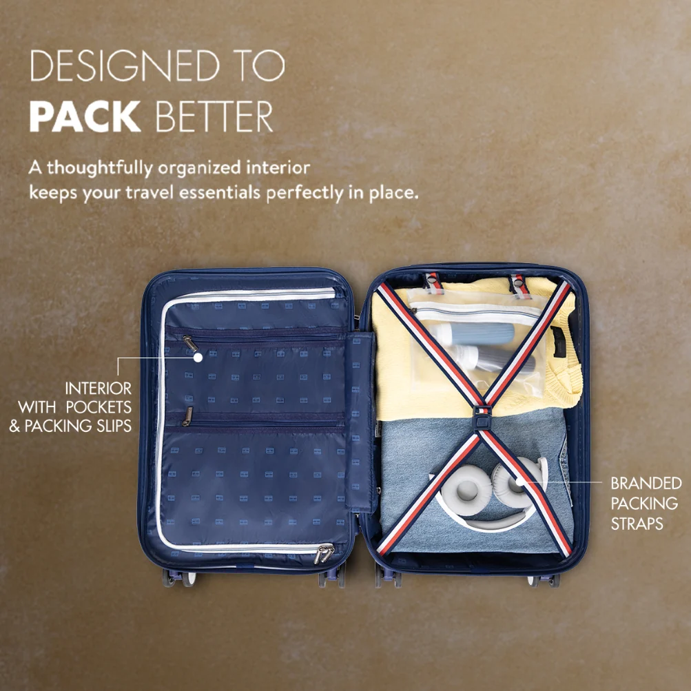 Tommy Hilfiger Triton Pro Hard Luggage - Image 6