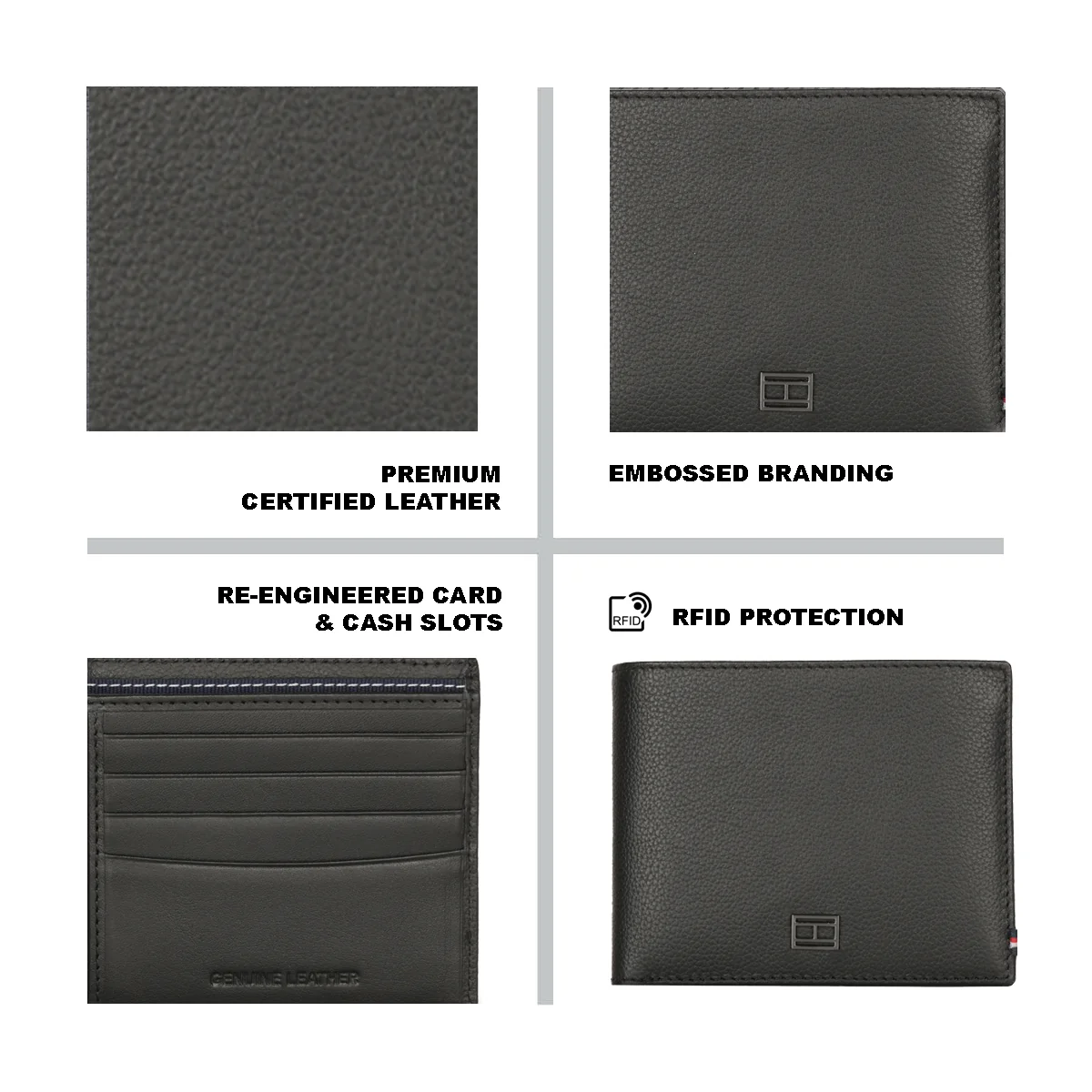 Tommy Hilfiger Walworth Men’s Passcase Wallet - Image 4