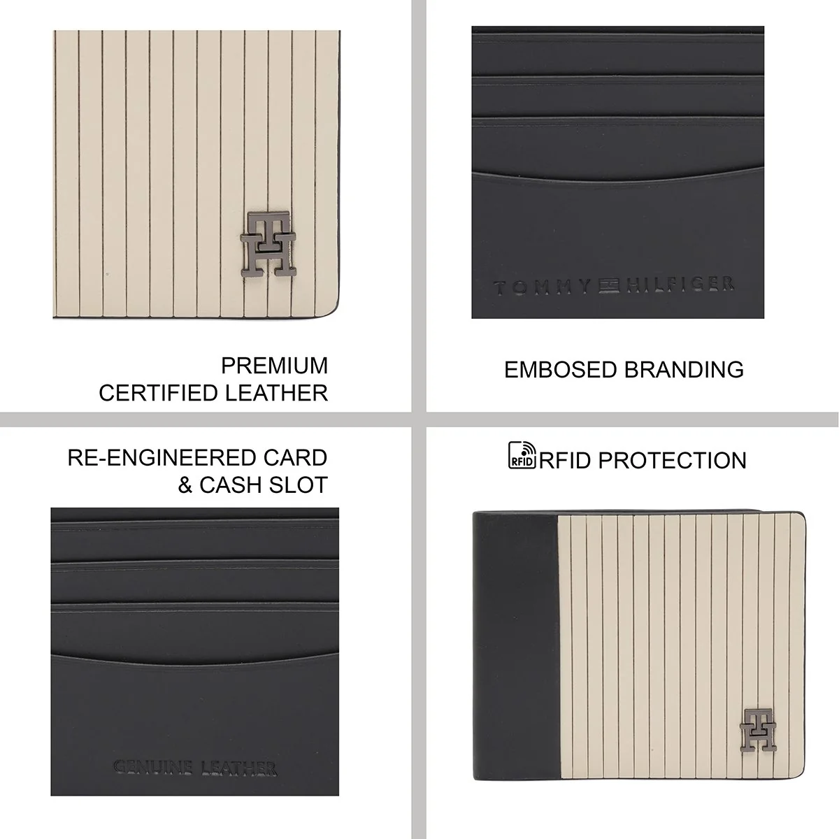 Tommy Hilfiger Woodlawn Men's Slimfold Wallet - Image 8
