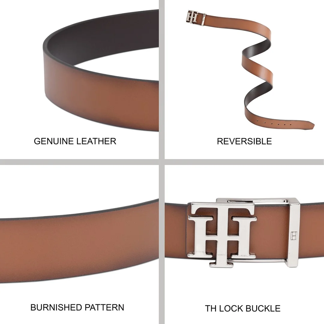 Tommy Hilfiger Wotton Men's Reversible Belt - Image 4