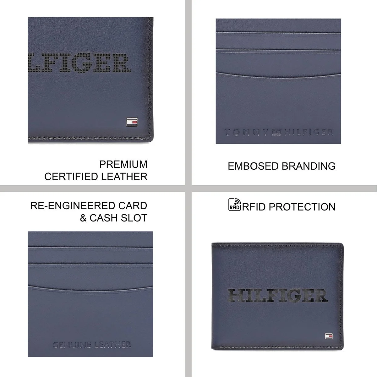 Tommy Hilfiger Zaros Men's Passcase Wallet - Image 8
