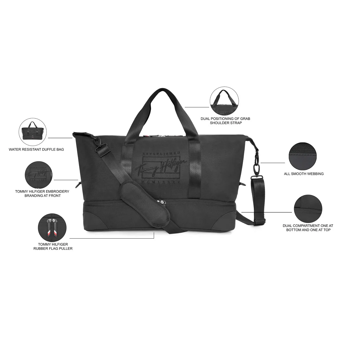 Tommy Hilfiger Zayne Duffle Bag - Image 4