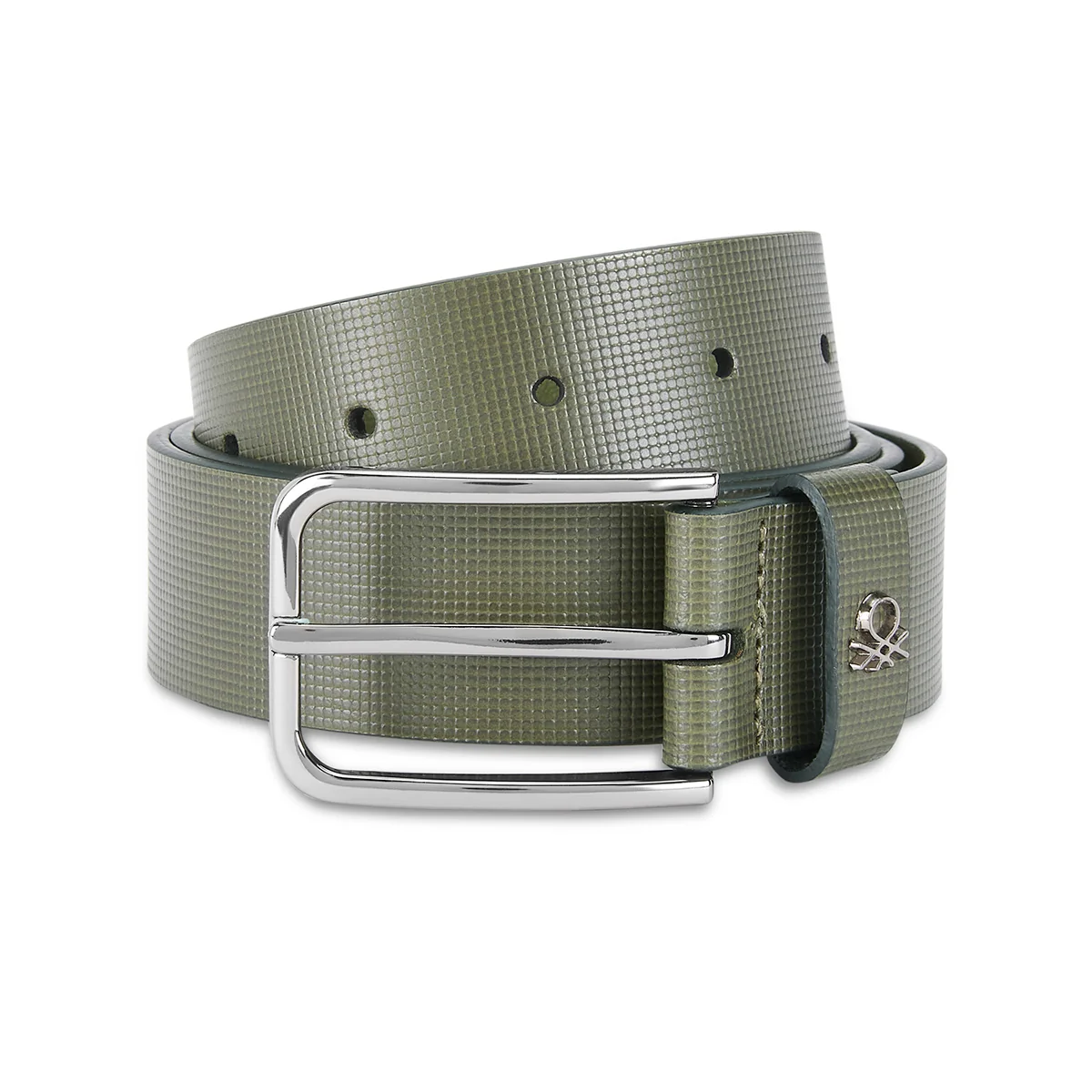 United Colors of Benetton Adriano Men's Non-reversible Leather Belt - Image 25