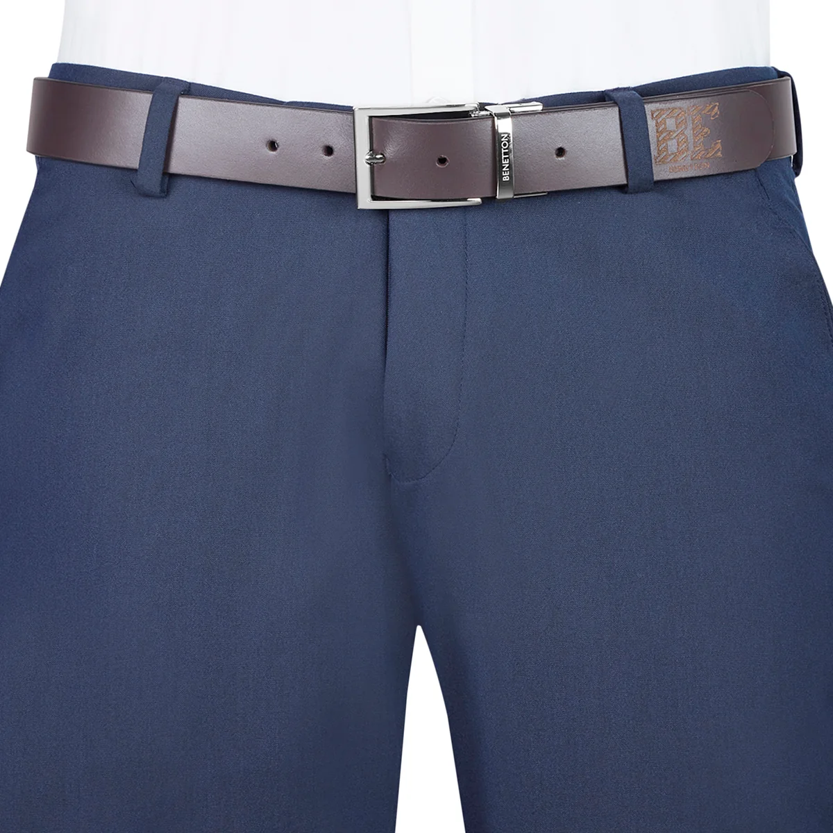 United Colors of Benetton Arno Men's Reversible Leather Belt - Image 16