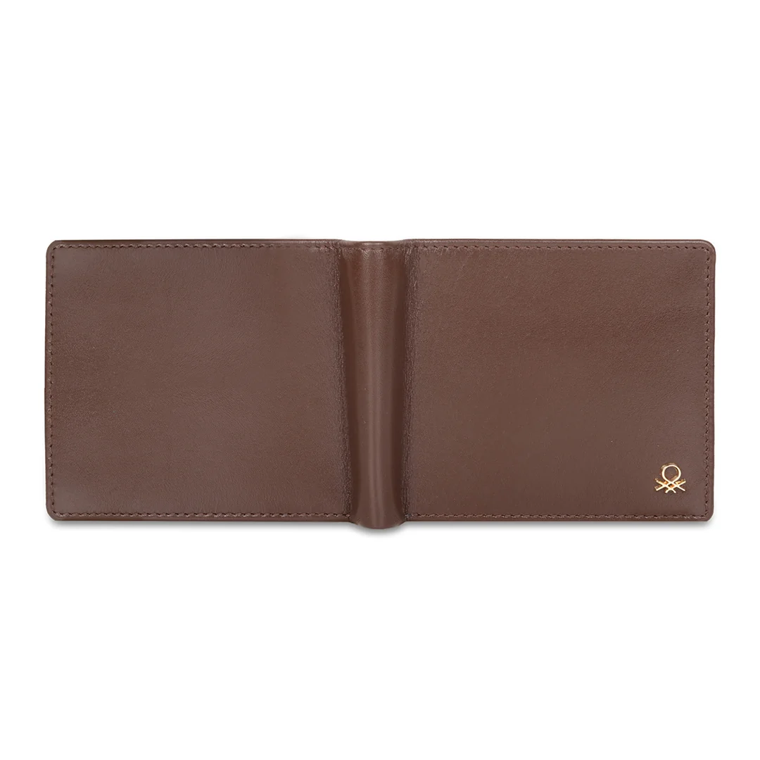 United Colors of Benetton Brenon Men's Leather Global Coin Wallet - Image 6
