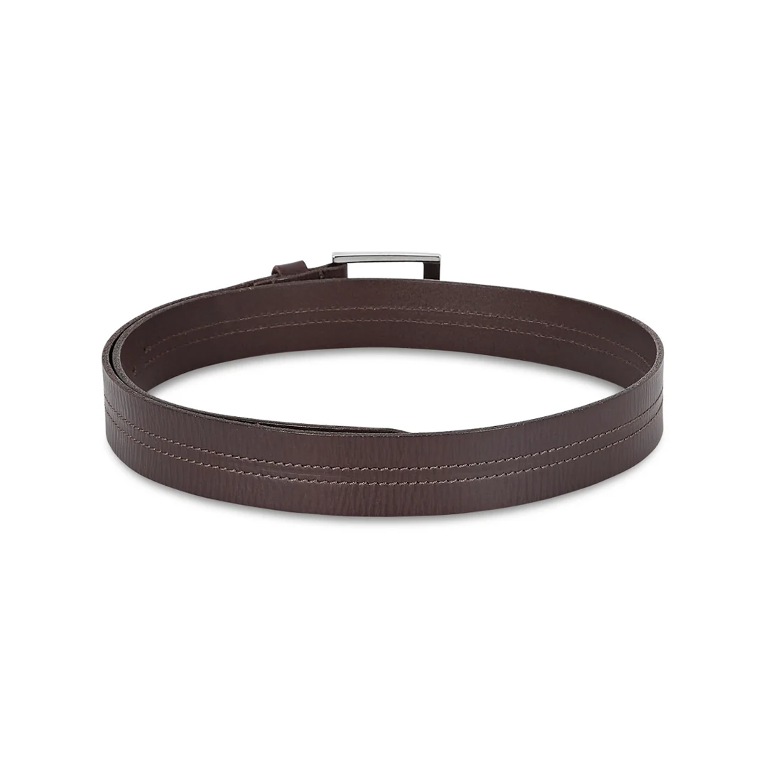 United Colors of Benetton Cavier Men's Leather Non Reversible Belt - Image 21