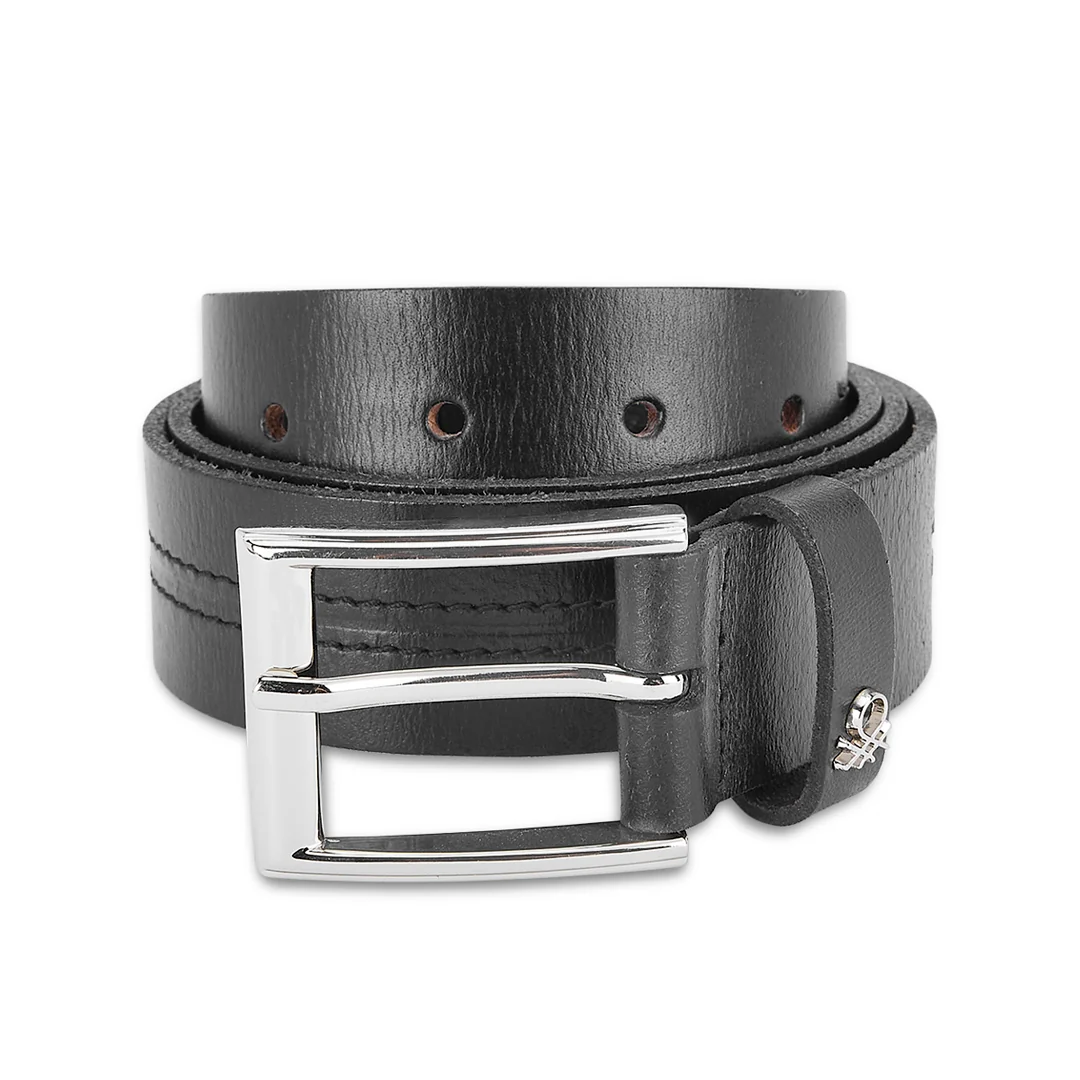 United Colors of Benetton Cavier Men's Leather Non Reversible Belt - Image 9