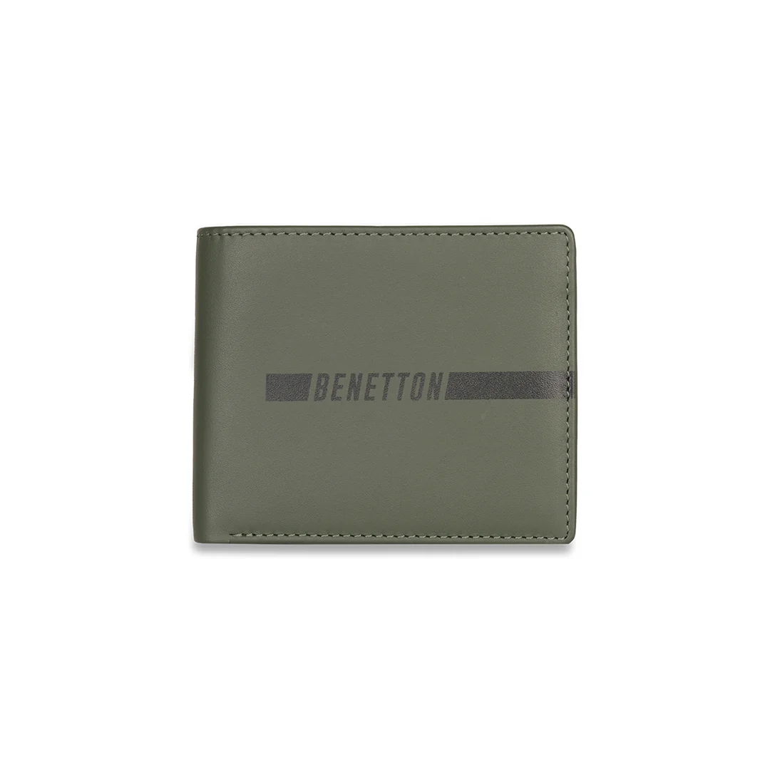 United Colors of Benetton Cloyd Men's Global Coin Leather Wallet - Image 9