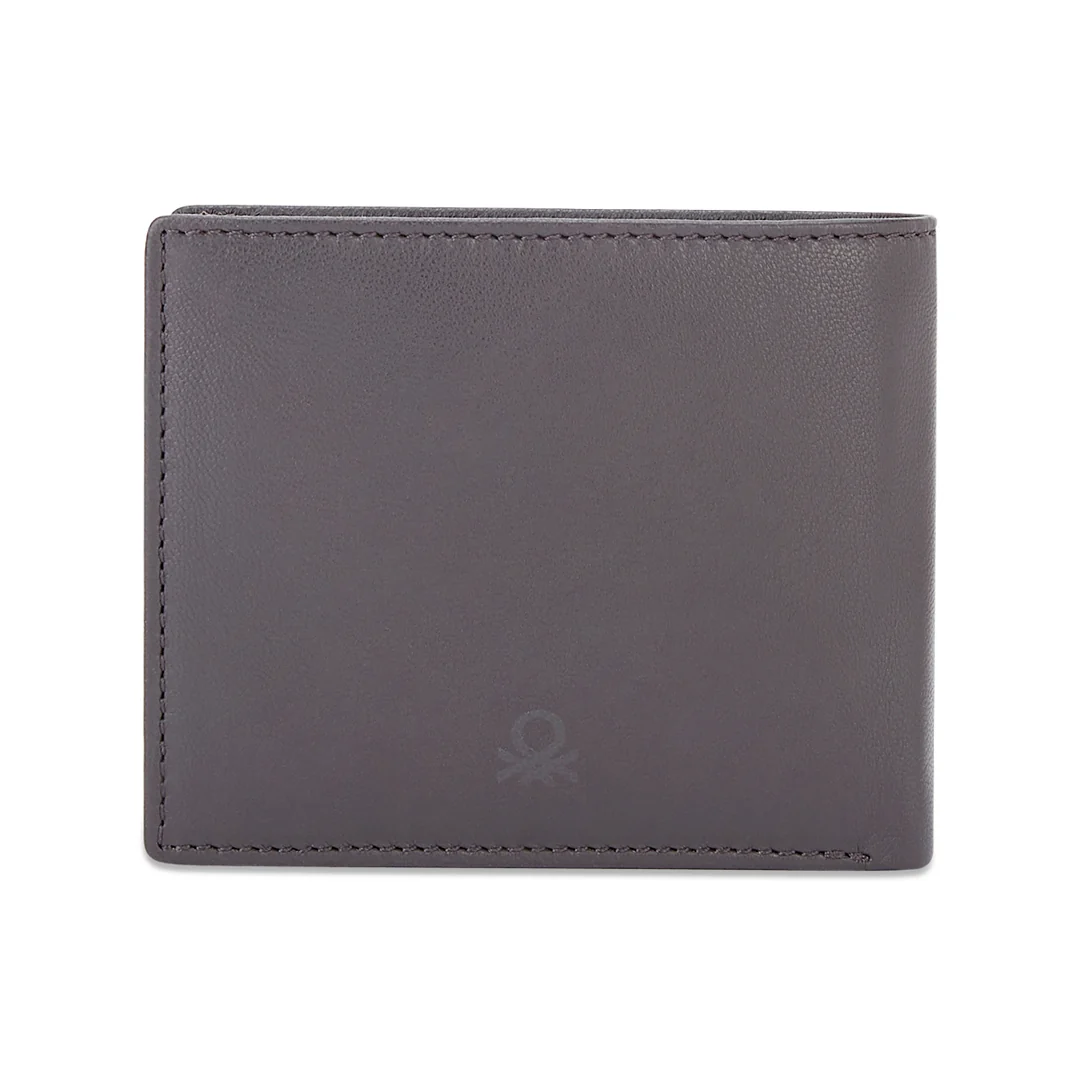 United Colors of Benetton Eagen Men's Leather Multi Card Coin Wallet - Image 3