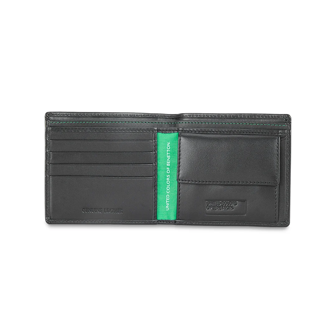 United Colors of Benetton Justino Men's Leather Global Coin Wallet - Image 16
