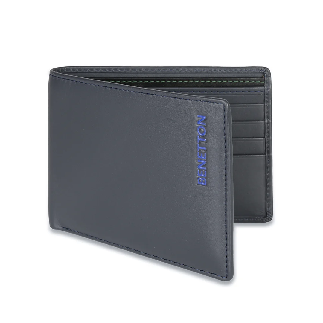 United Colors of Benetton Justino Men's Leather Passcase Wallet - Image 2
