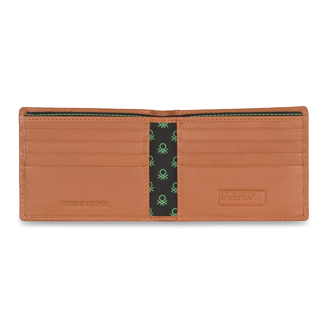 United Colors of Benetton Nolen Men's Leather Slimfold Wallet - Image 8