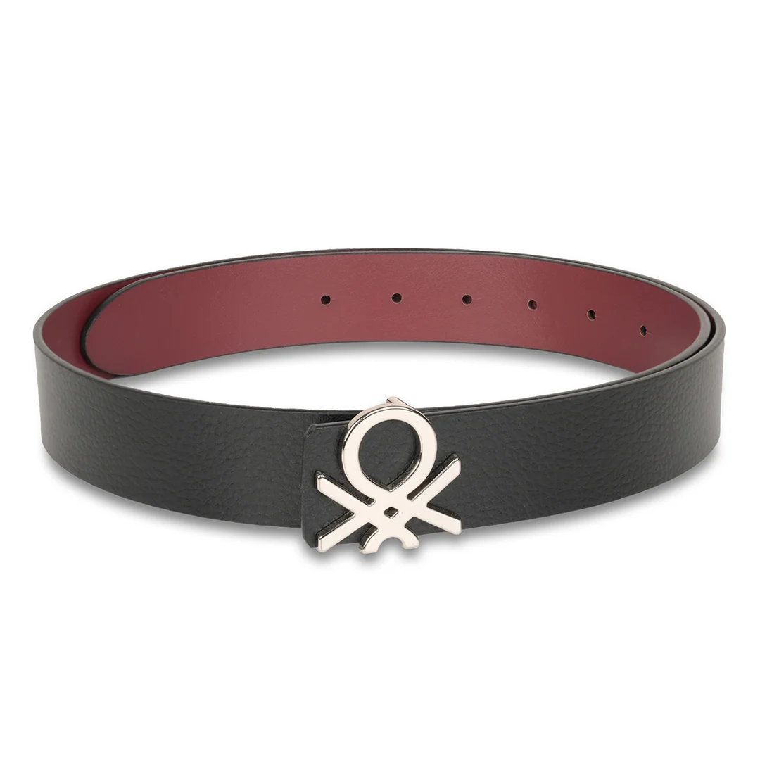 United Colors of Benetton Renardo Men's Leather Reversible Belt - Image 7