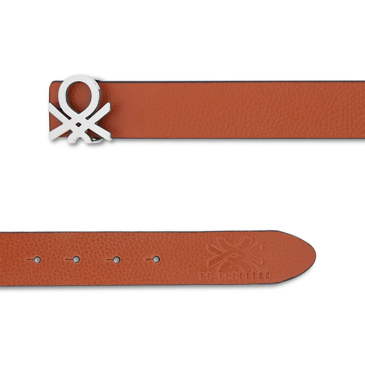 United Colors of Benetton Renardo Men's Leather Reversible Belt - Image 9