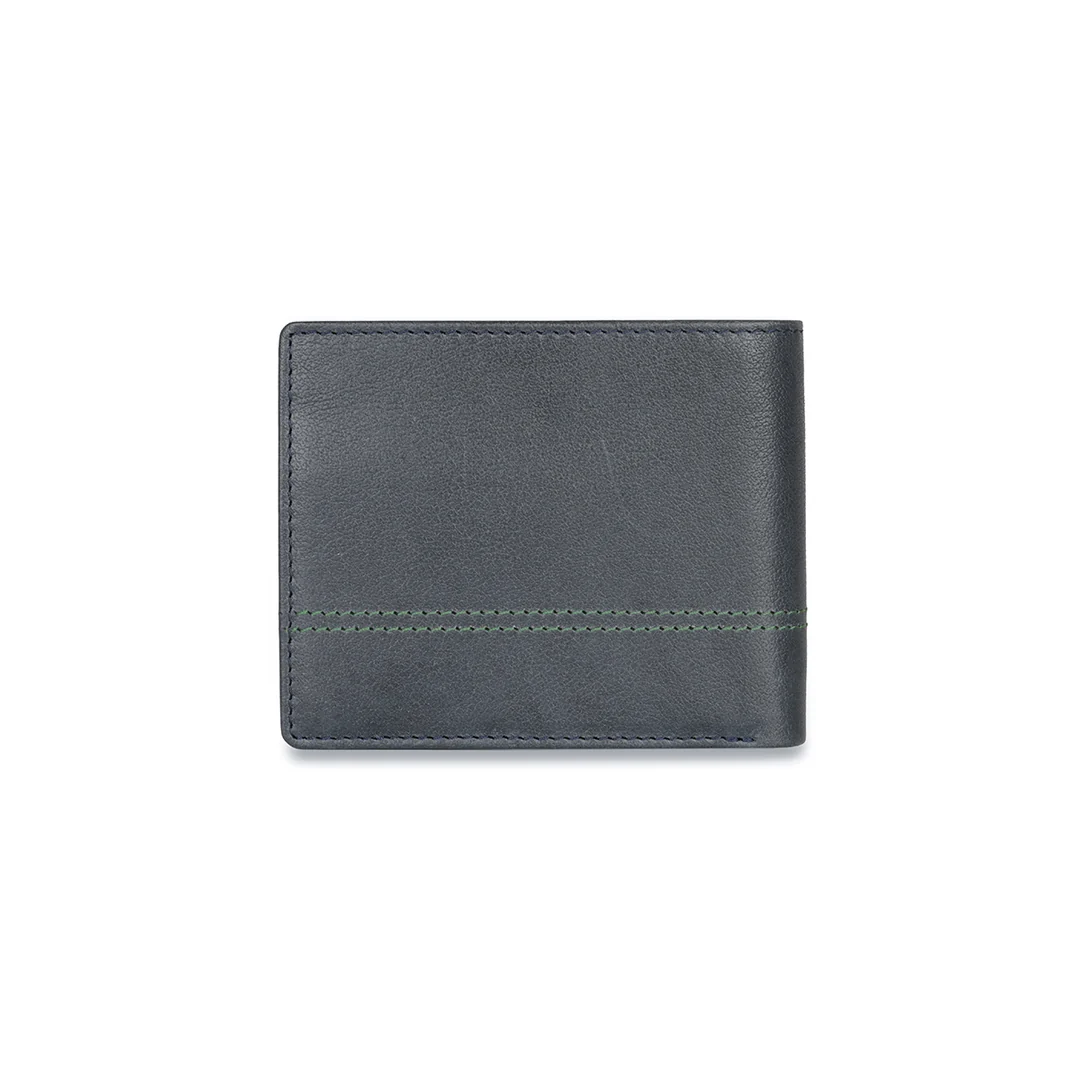 United Colors of Benetton Roque Men's Leather Global Coin Wallet - Image 3