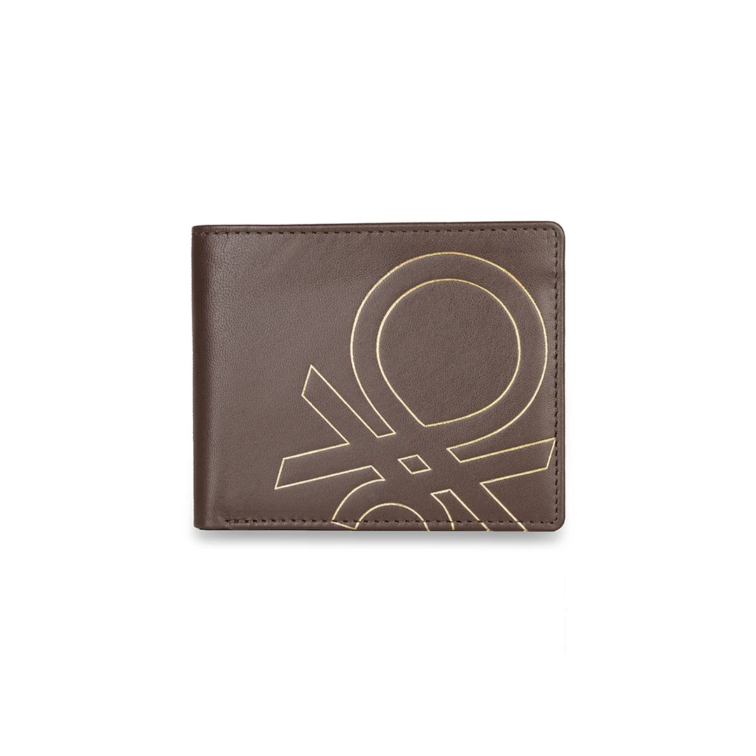 United Colors of Benetton Treviso Men's Leather Global Coin Wallet