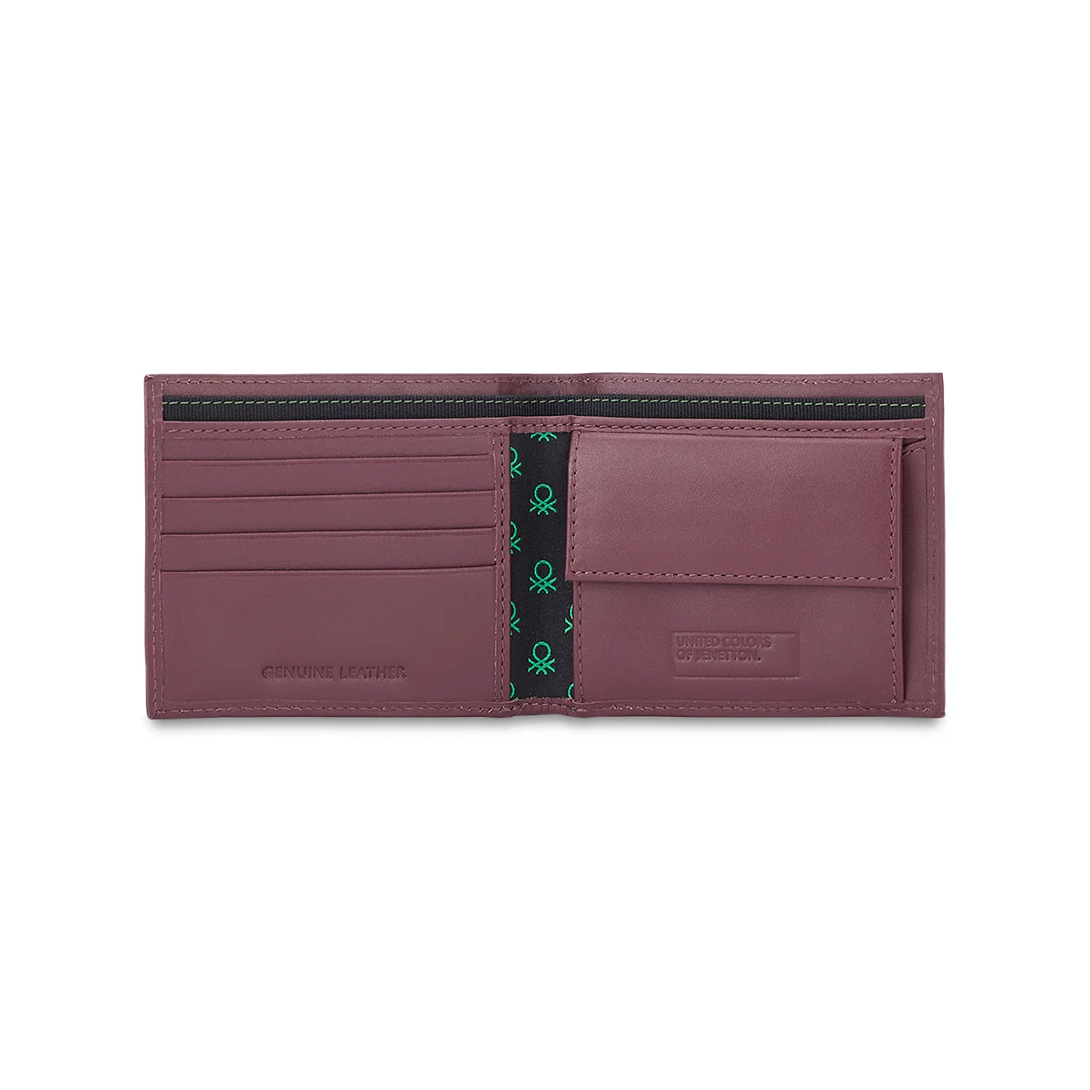 United Colors of Benetton Valen Men's Leather Global Coin Wallet - Image 12