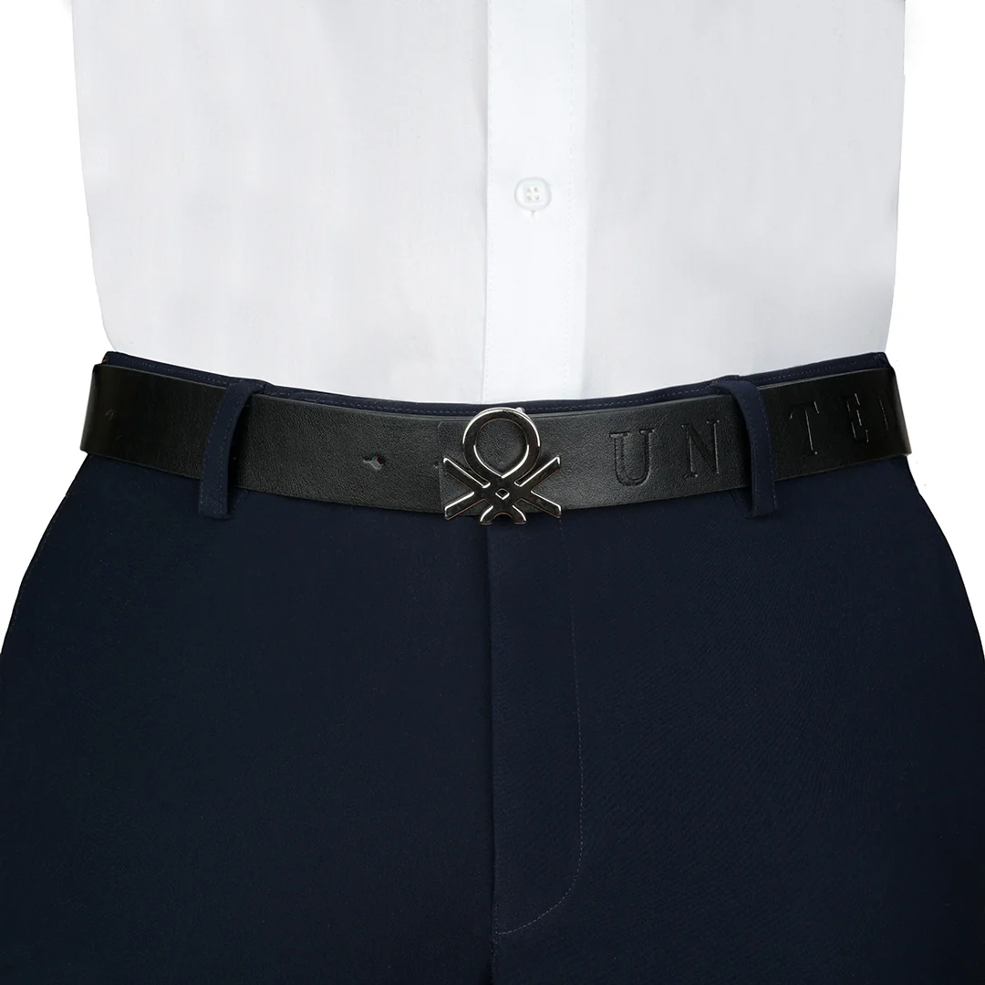 United Colors of Benetton Valerio Men's Leather Reversible Belt - Image 23