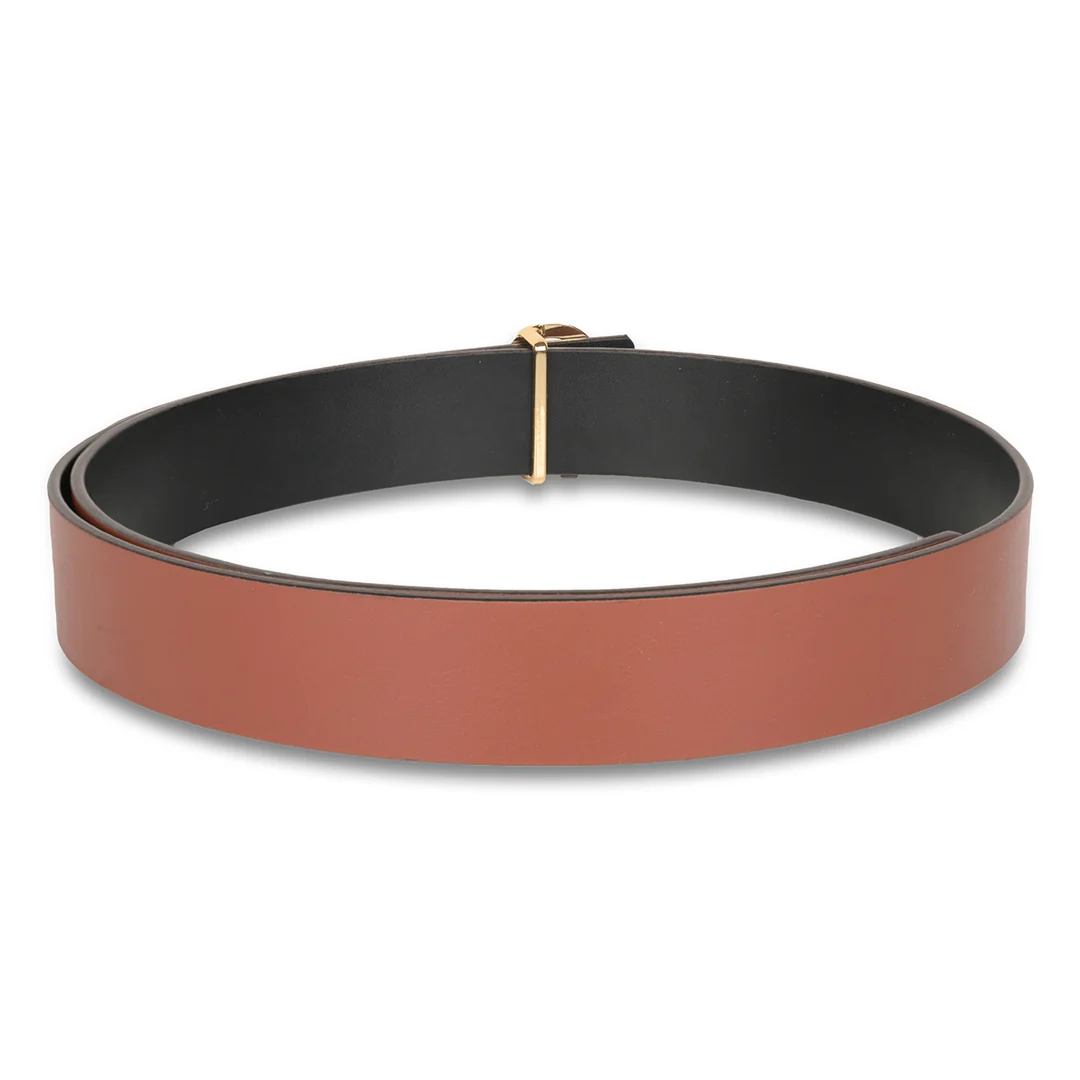 United Colors of Benetton Valerio Men's Leather Reversible Belt - Image 5