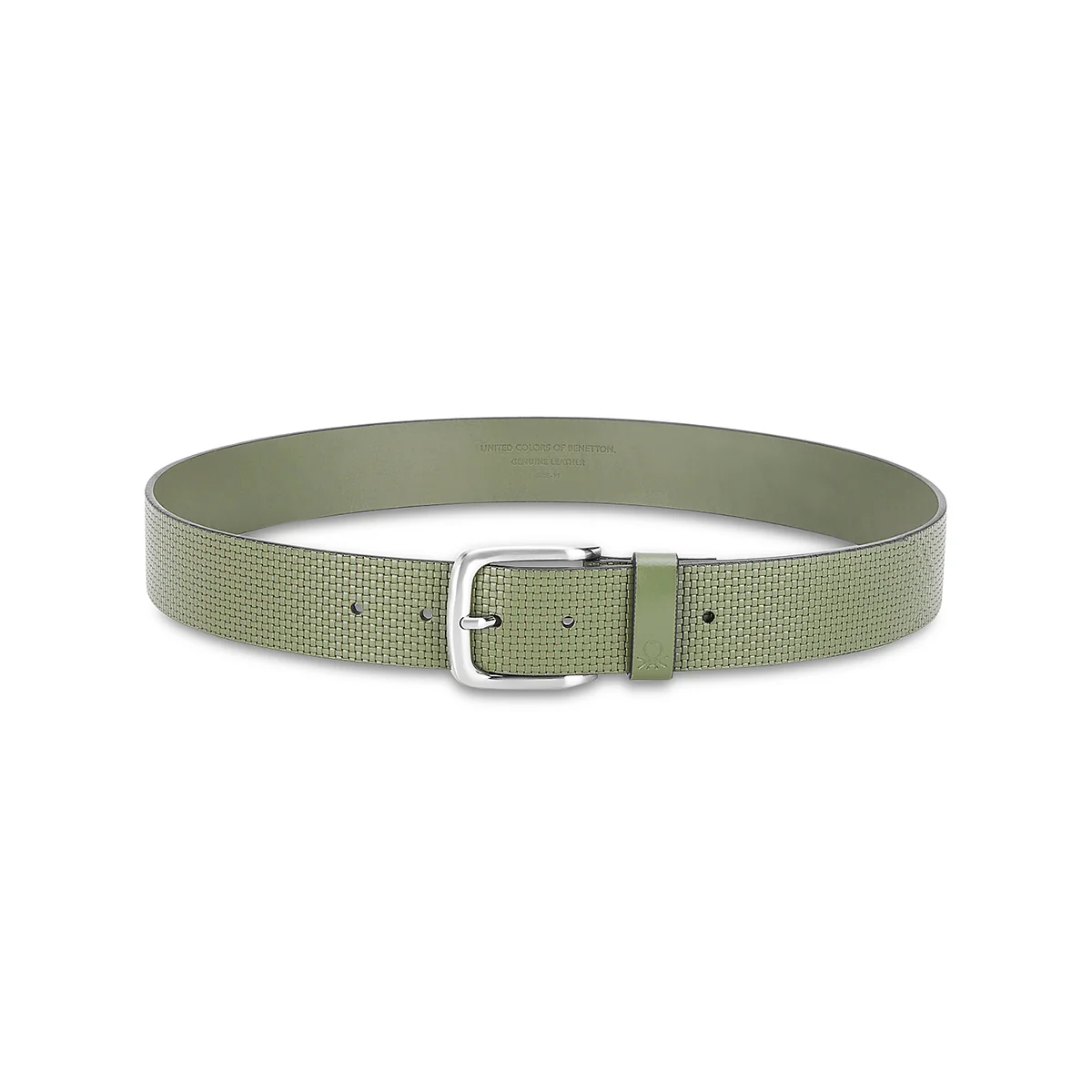 United Colors of Benetton Wilber Men's Leather Non Reversible Belt - Image 5