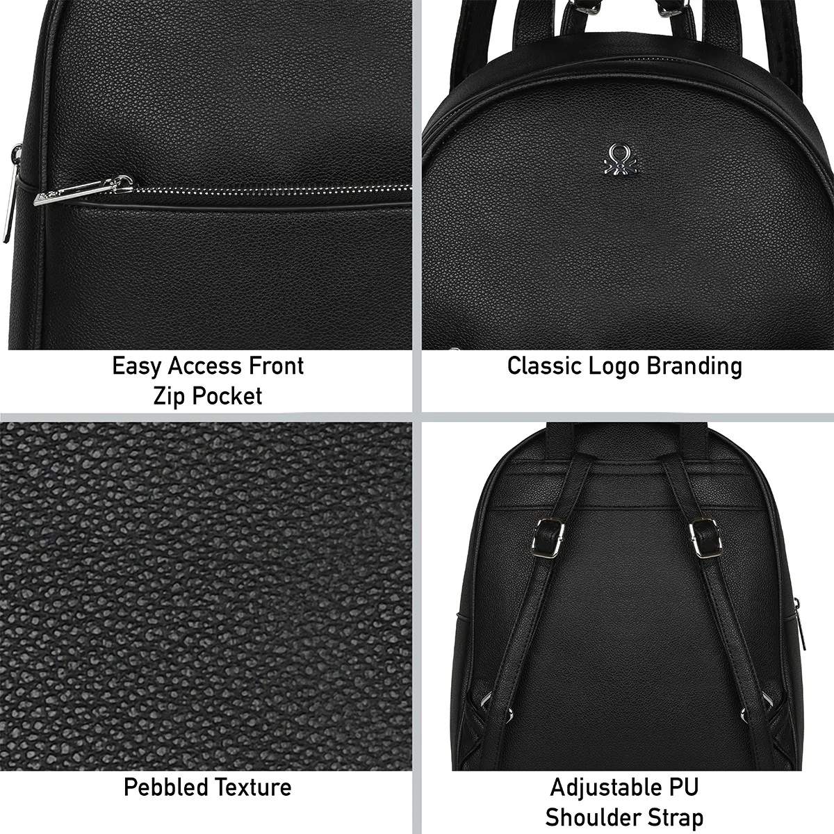 United Colors of Benetton Aggnes Women's Backpack - Image 5