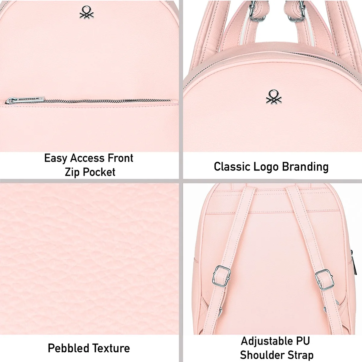 United Colors of Benetton Aggnes Women's Backpack - Image 5