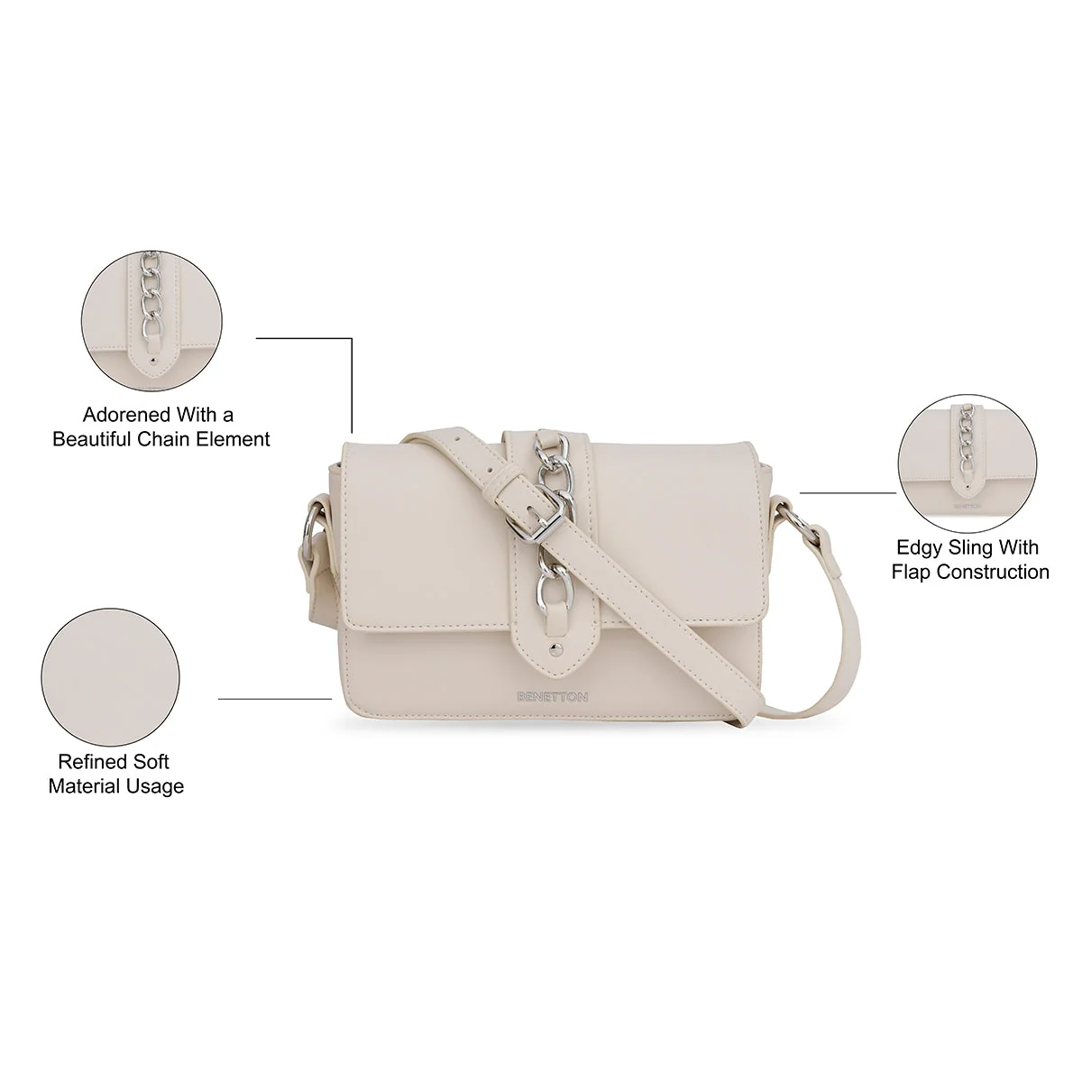 United Colors of Benetton Aylin Women's Sling - Image 4