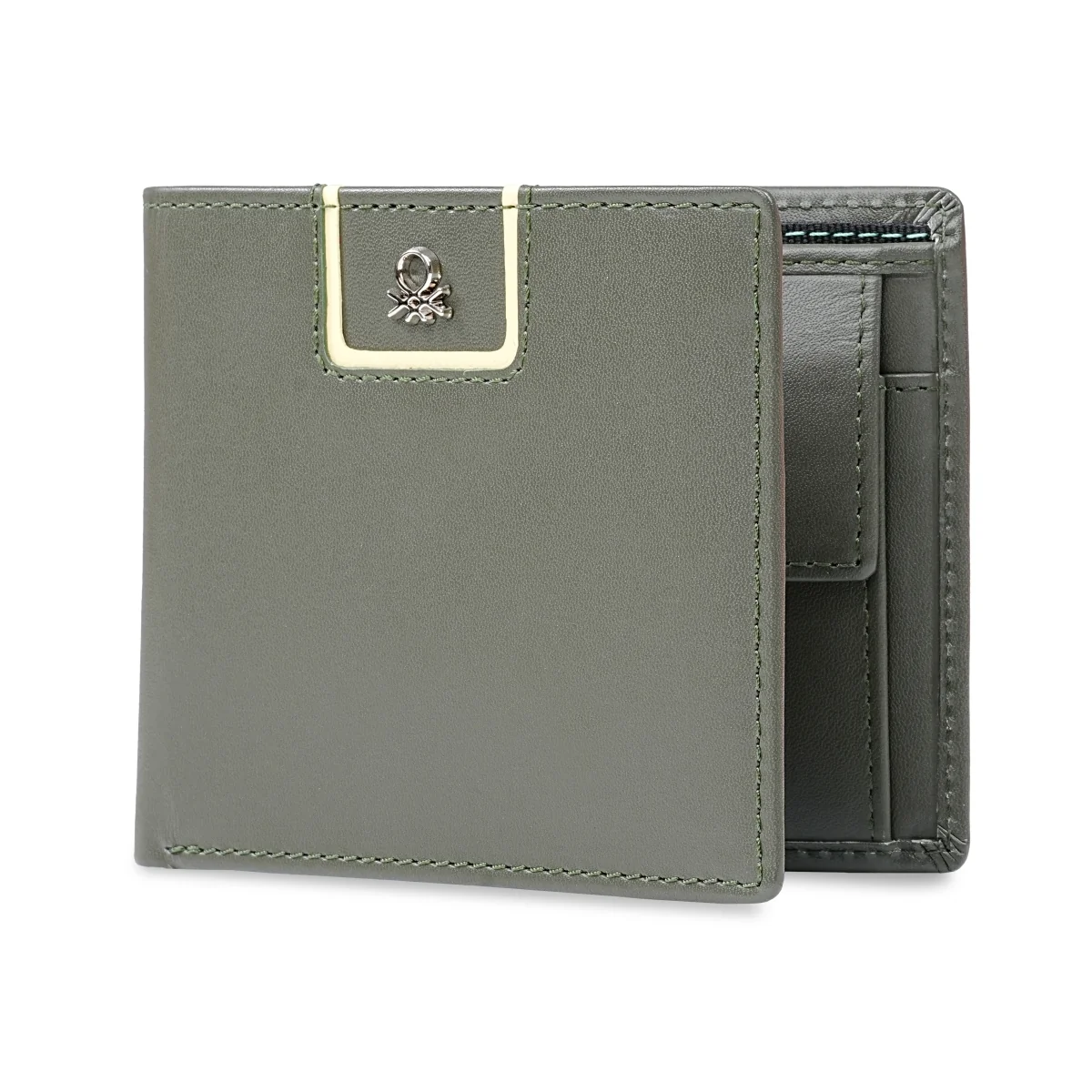 United Colors of Benetton Barysaw Men's Global Coin Wallet - Image 2
