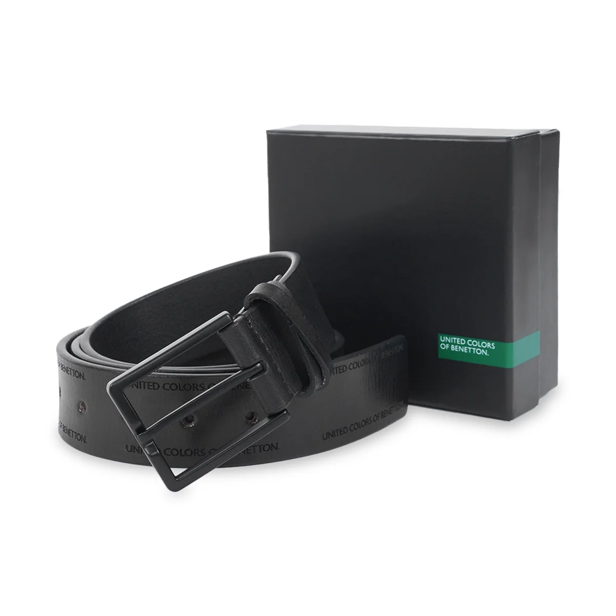 United Colors of Benetton Belwood Men's Non Reversible Belt - Image 7
