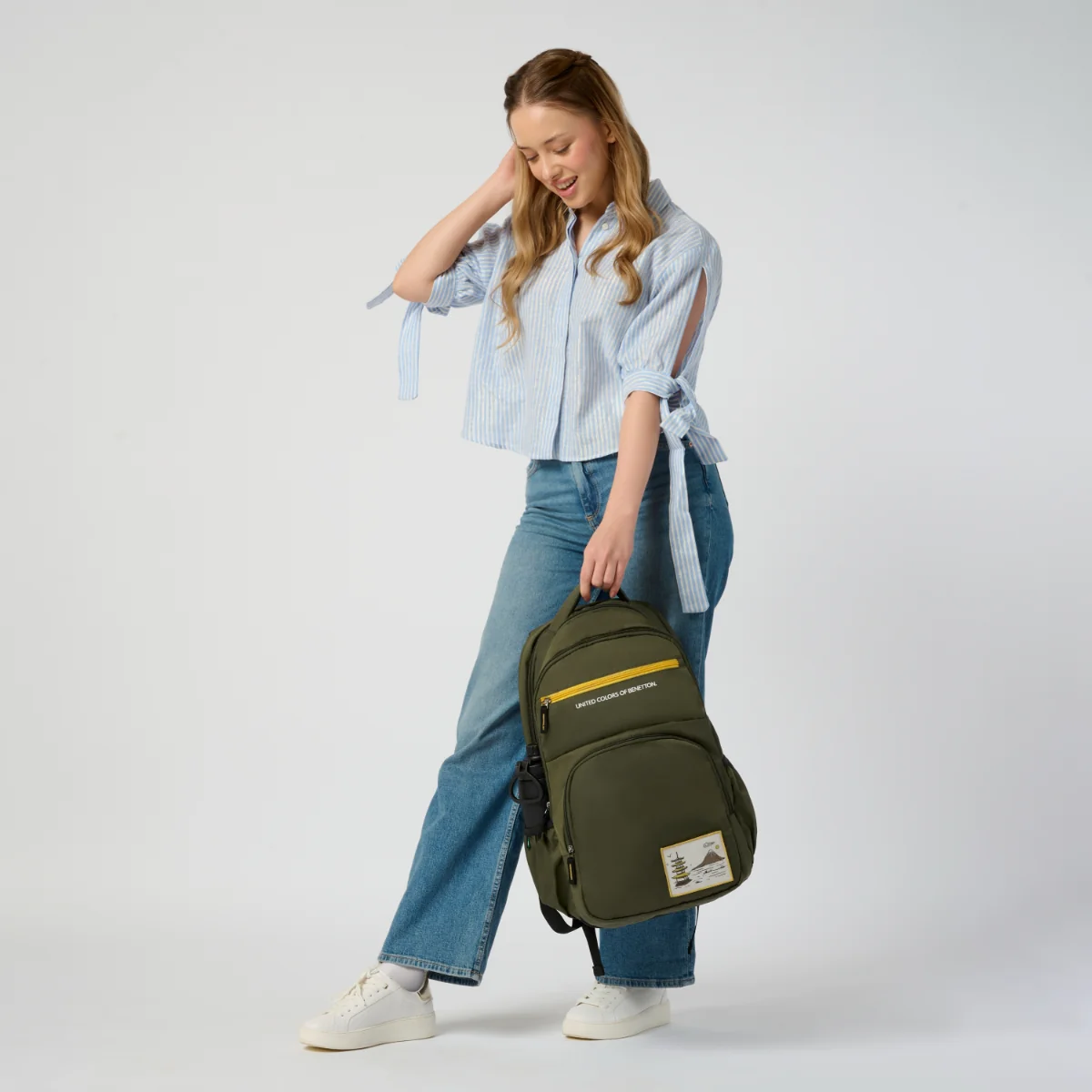 United Colors of Benetton Benton Non Laptop Backpack - Image 7