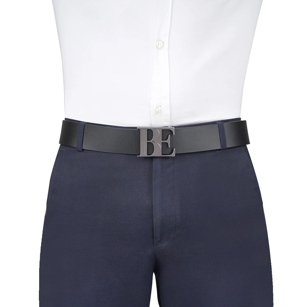 United Colors of Benetton Beran Men's Reversible Belt - Image 8