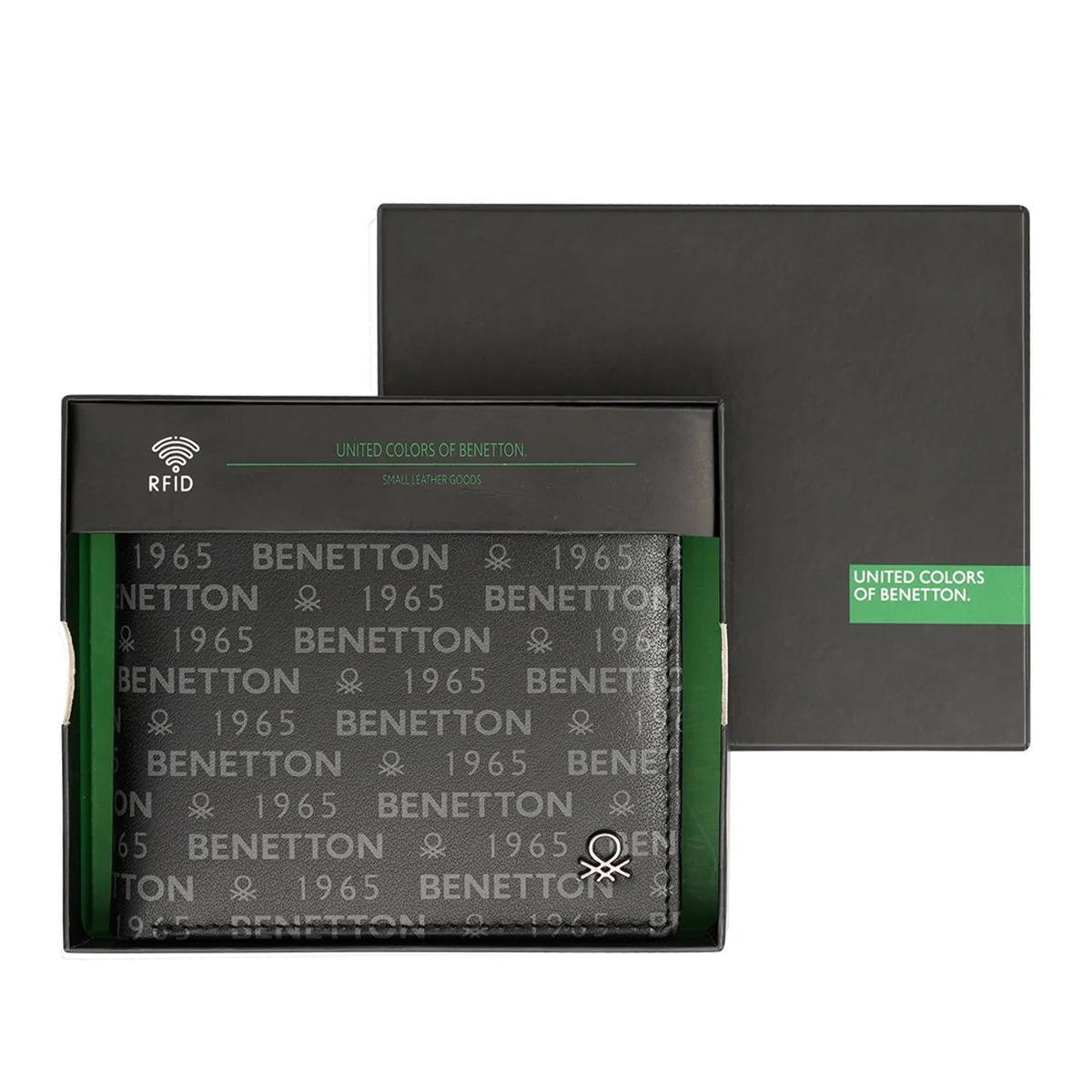 United Colors of Benetton Berkner Men's Global Coin Wallet - Image 7