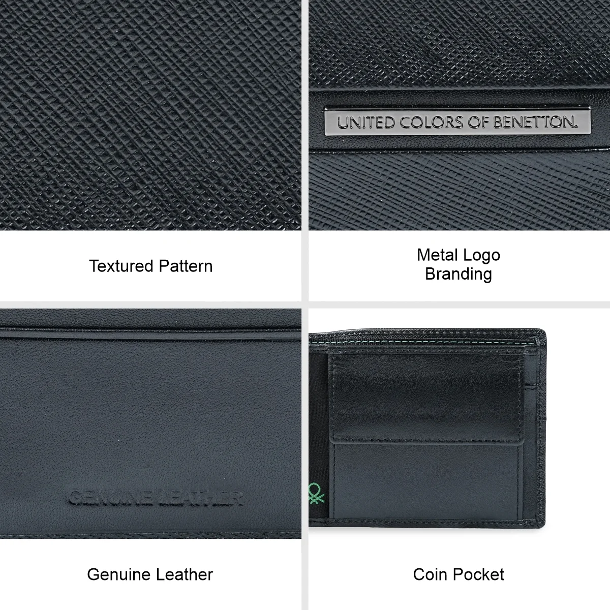 United Colors of Benetton Bielefeld Men's Global Coin Wallet - Image 7
