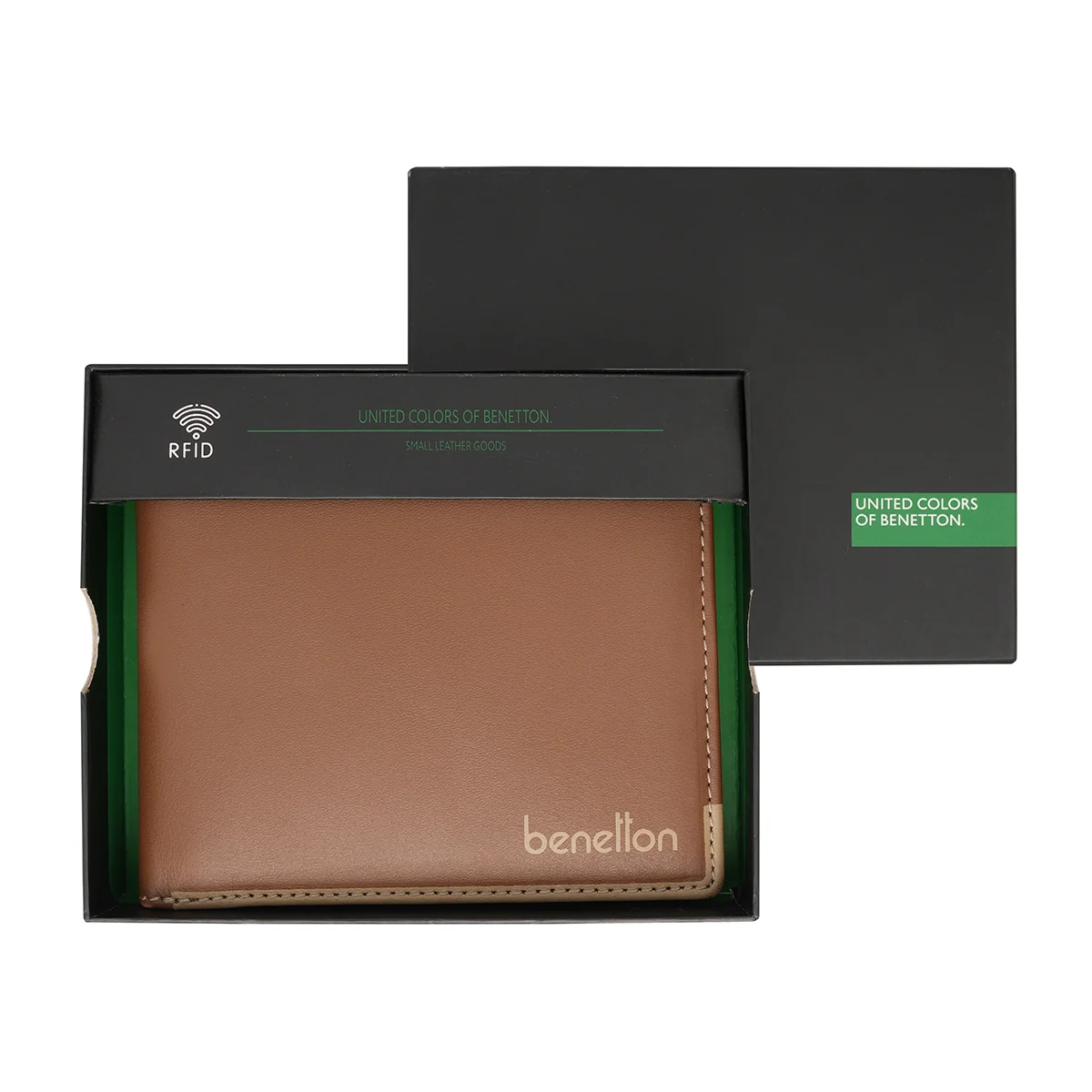 United Colors of Benetton Bouira Men's Passcase Wallet - Image 10