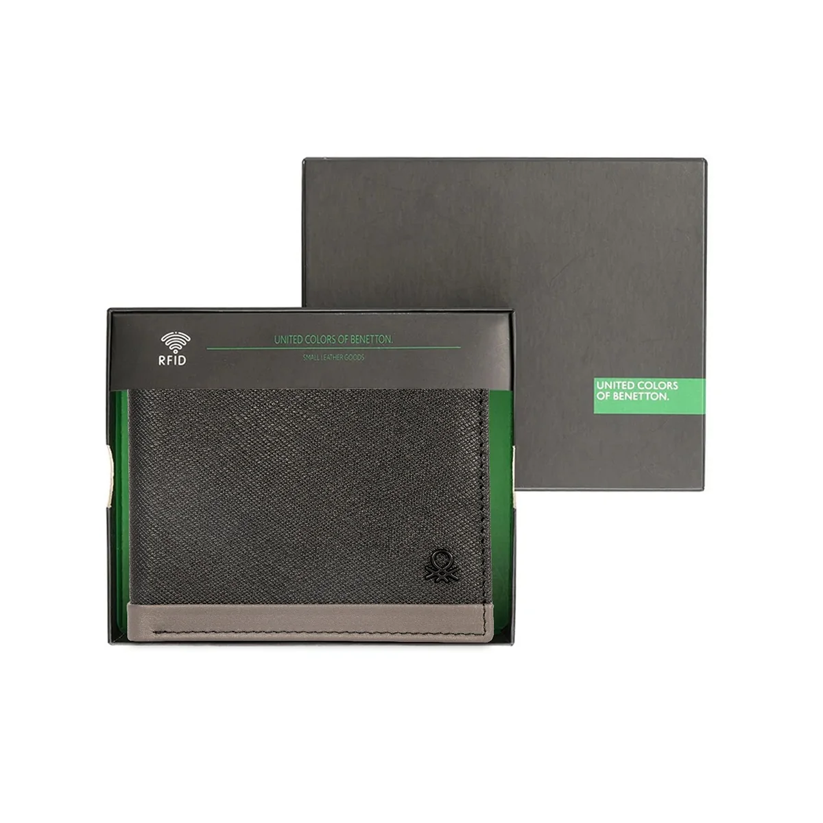 United Colors of Benetton Broad Men's Slimfold Wallet - Image 8