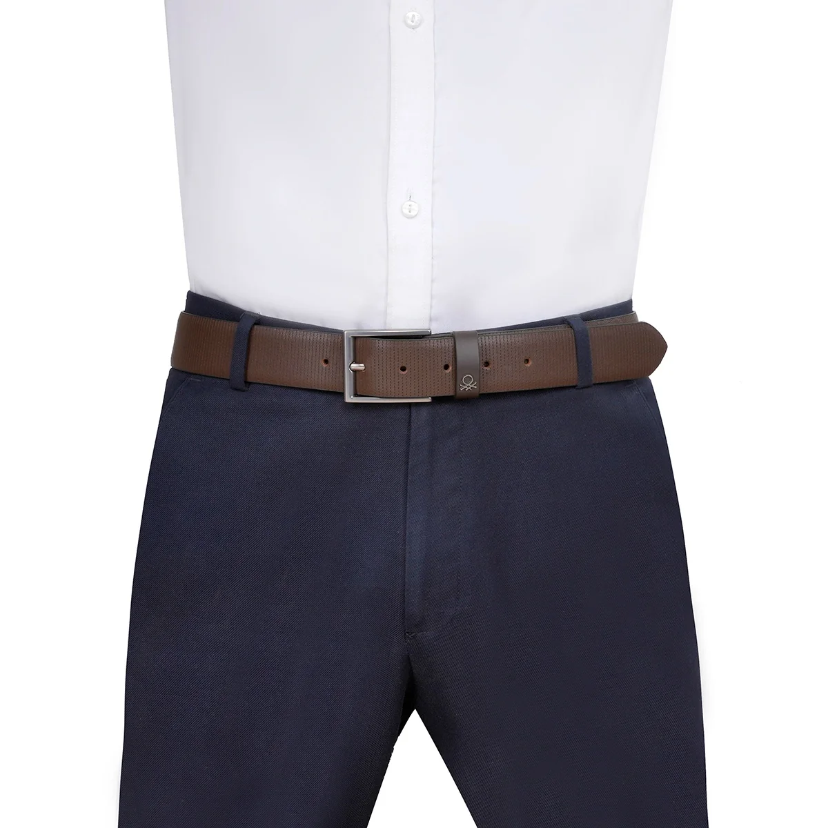 United Colors of Benetton Carcetti Non Reversible Belt - Image 7